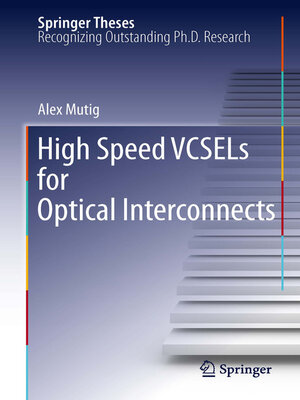 cover image of High Speed VCSELs for Optical Interconnects